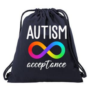 Autism Acceptance Awareness Drawstring Bag