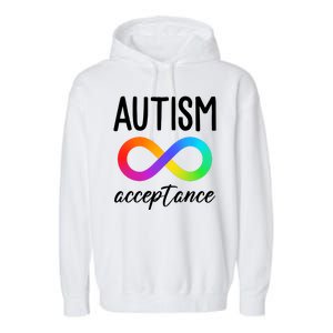 Autism Acceptance Awareness Garment-Dyed Fleece Hoodie