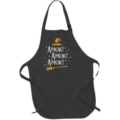 Amok Amok Amok Cute Costume Idea Sisters Halloweens Full-Length Apron With Pockets