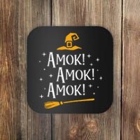 Amok Amok Amok Cute Costume Idea Sisters Halloweens Coaster