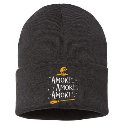 Amok Amok Amok Cute Costume Idea Sisters Halloweens Sustainable Knit Beanie