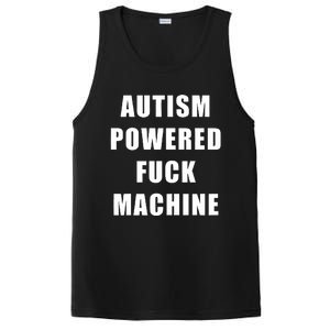 Autism Awareness Autism Powered Fck Machine PosiCharge Competitor Tank