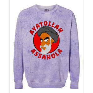 Ayatollah Assahola Colorblast Crewneck Sweatshirt