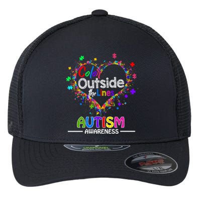 Autism Awareness April Flexfit Unipanel Trucker Cap