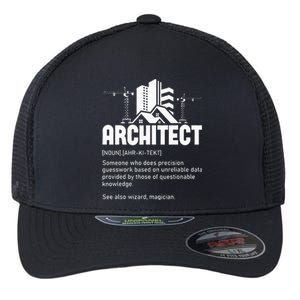 Architect Architecture Artwork Design Building Planner Flexfit Unipanel Trucker Cap