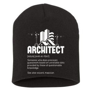 Architect Architecture Artwork Design Building Planner Short Acrylic Beanie