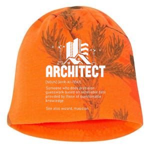 Architect Architecture Artwork Design Building Planner Kati - Camo Knit Beanie