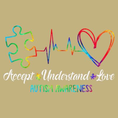 Autism Awareness Accept Understand Love Autism Mom Tie Dye T-Shirt