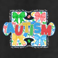 Autism Awareness 7 Panel Mesh Trucker Snapback Hat