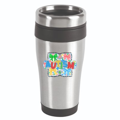 Autism Awareness 16oz Travel Tumbler