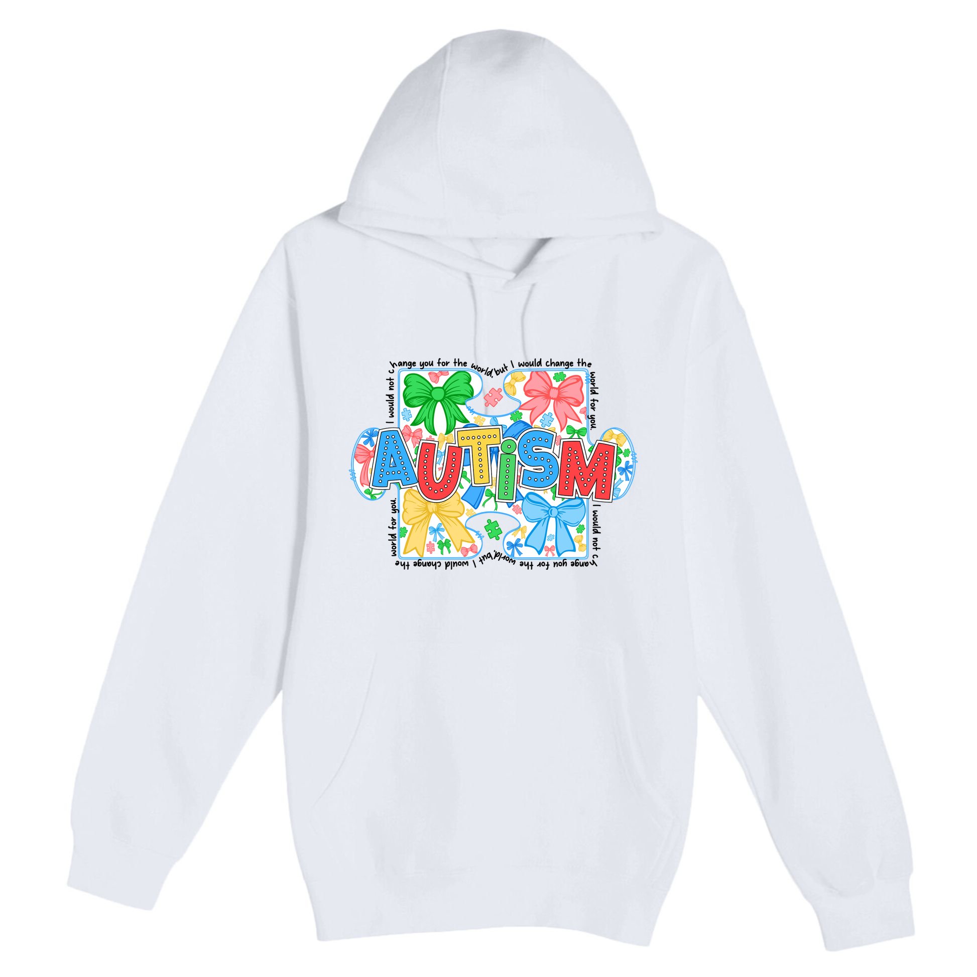 Autism Awareness Premium Pullover Hoodie