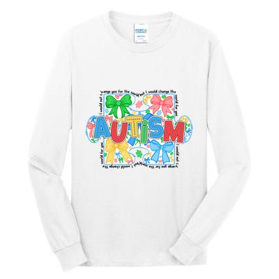 Autism Awareness Tall Long Sleeve T-Shirt