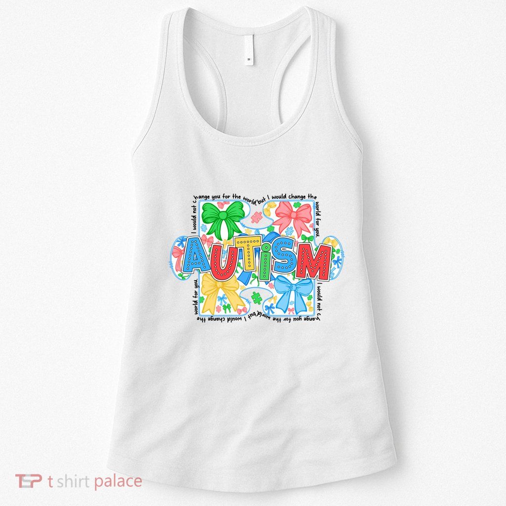 Autism Awareness Womens Tank Top