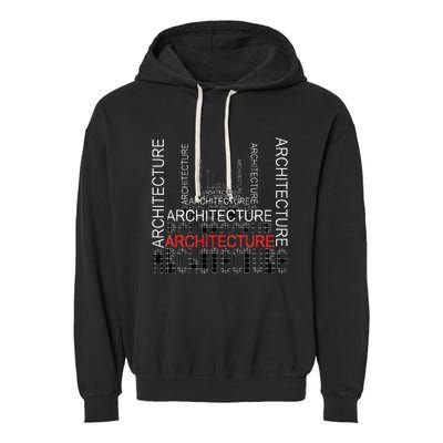 Architect Architecture Garment-Dyed Fleece Hoodie