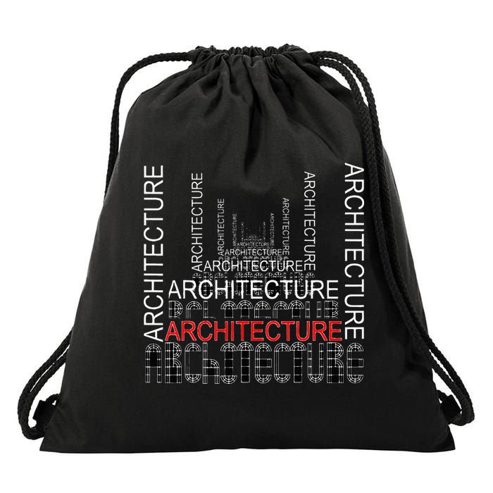 Architect Architecture Drawstring Bag