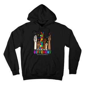 Autism Awareness Acceptance Women Its Ok To Be Different Hoodie