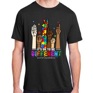 Autism Awareness Acceptance Women Its Ok To Be Different Adult ChromaSoft Performance T-Shirt