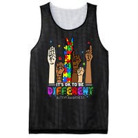 Autism Awareness Acceptance Women Its Ok To Be Different Mesh Reversible Basketball Jersey Tank