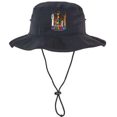Autism Awareness Acceptance Wo Kid Its Ok To Be Different Bucket Hat