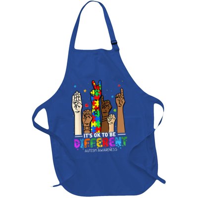 Autism Awareness Acceptance Wo Kid Its Ok To Be Different Apron