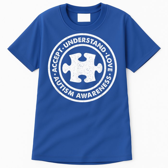 Autism Awareness Accept Understand Love Vintage  Wo Tall T-Shirt