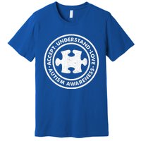 Autism Awareness Accept Understand Love Vintage  Wo Premium T-Shirt