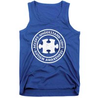 Autism Awareness Accept Understand Love Vintage  Wo Tank Top