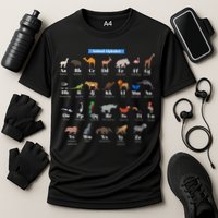 Animal Alphabet Cooling Performance Crew T-Shirt