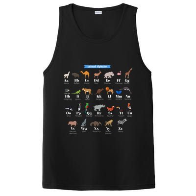 Animal Alphabet PosiCharge Competitor Tank