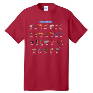 Animal Alphabet Tall T-Shirt