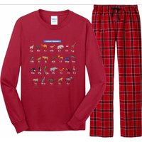 Animal Alphabet Long Sleeve Pajama Set