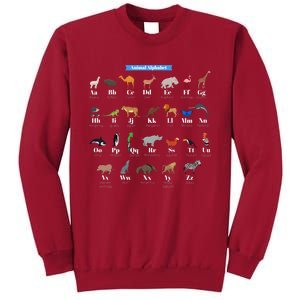 Animal Alphabet Tall Sweatshirt