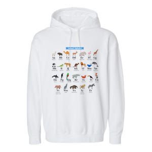 Animal Alphabet Garment-Dyed Fleece Hoodie