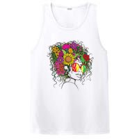 Afro African American  Black Melanin Queen Juneteenth PosiCharge Competitor Tank