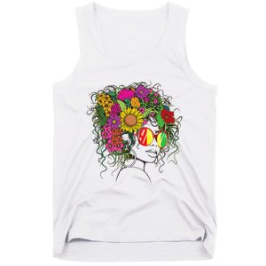 Afro African American  Black Melanin Queen Juneteenth Tank Top