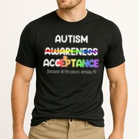 Autism Awareness Acceptance All The Pieces Cooling Performance Crew T-Shirt