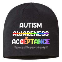 Autism Awareness Acceptance All The Pieces Sustainable Beanie