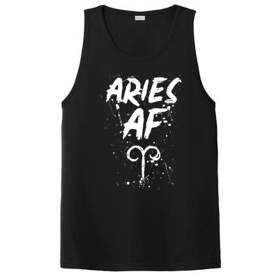 Aries AF Astrology March April Birthday Zodiac Funny Gift PosiCharge Competitor Tank