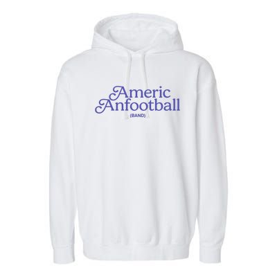 Americ Anfootball Garment-Dyed Fleece Hoodie