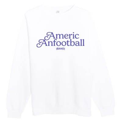 Americ Anfootball Premium Crewneck Sweatshirt