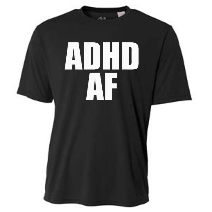 Adhd Af Cooling Performance Crew T-Shirt