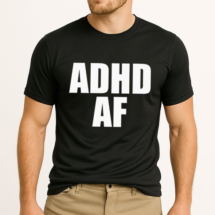 Adhd Af Cooling Performance Crew T-Shirt