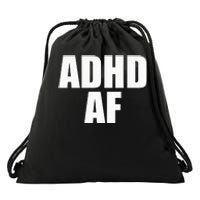 Adhd Af Drawstring Bag