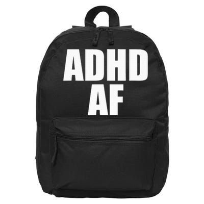 Adhd Af 16 in Basic Backpack