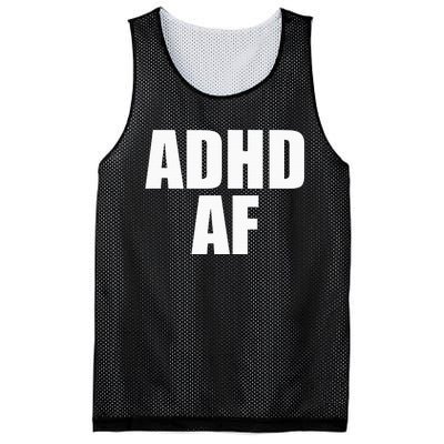 Adhd Af Mesh Reversible Basketball Jersey Tank