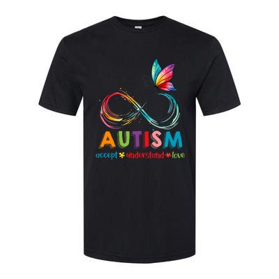 Autism Awareness Acceptance Infinity Symbol Softstyle® CVC T-Shirt