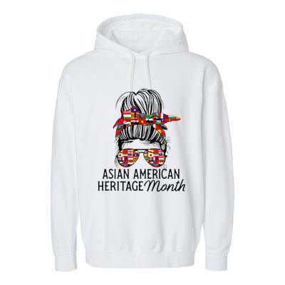 Asian American and Pacific Islander heritage month Garment-Dyed Fleece Hoodie