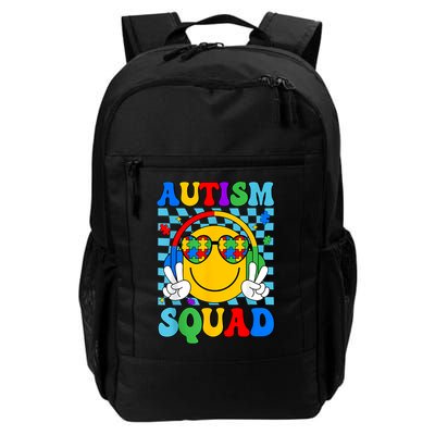 Autism Awareness Autism Squad Support Smile Face Women  Backpack