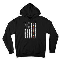 Autism Awareness American Flag Tall Hoodie