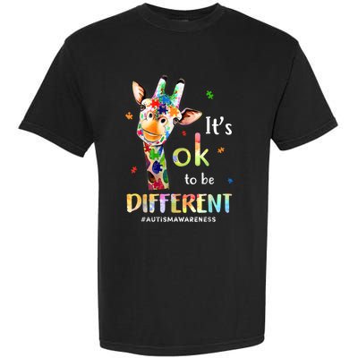 Autism Awareness Acceptance Its Ok To Be Different Garment-Dyed Heavyweight T-Shirt